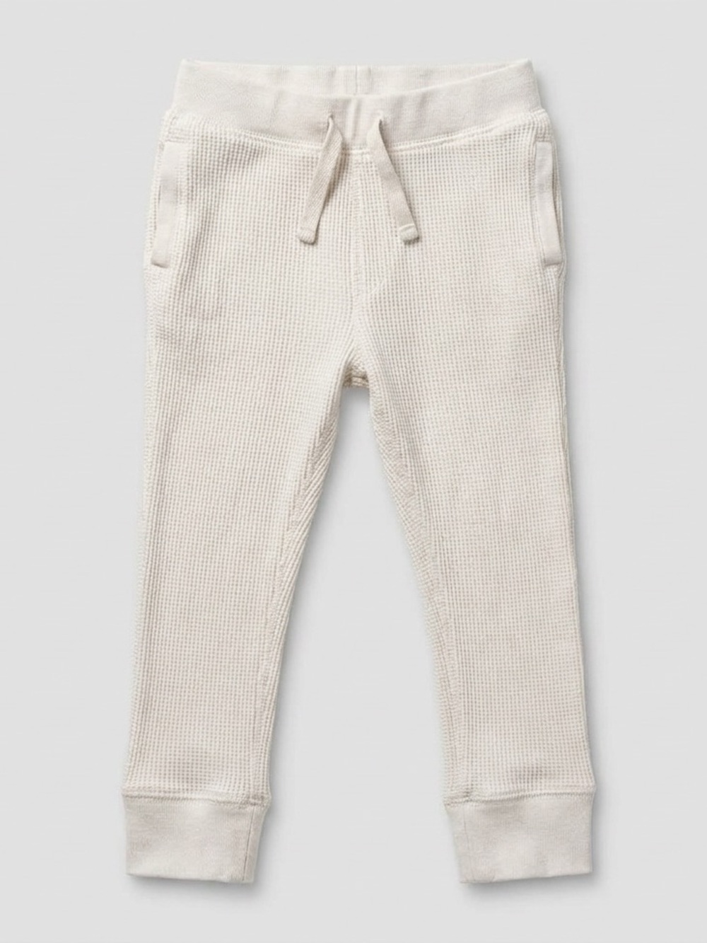 4/$20 GAP waffle knit size 4 long underwear long Johns cream colour